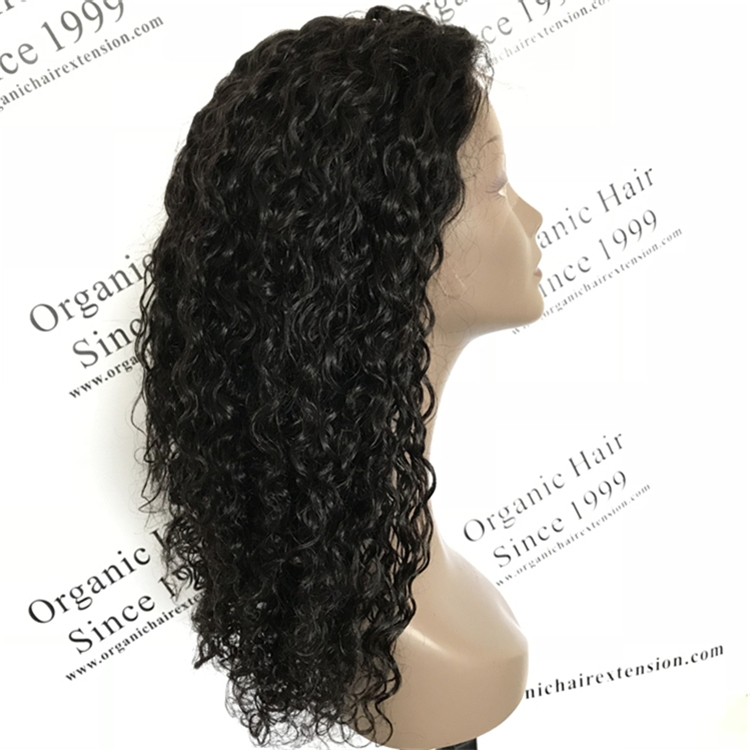 Curly full lace wig for black women H45